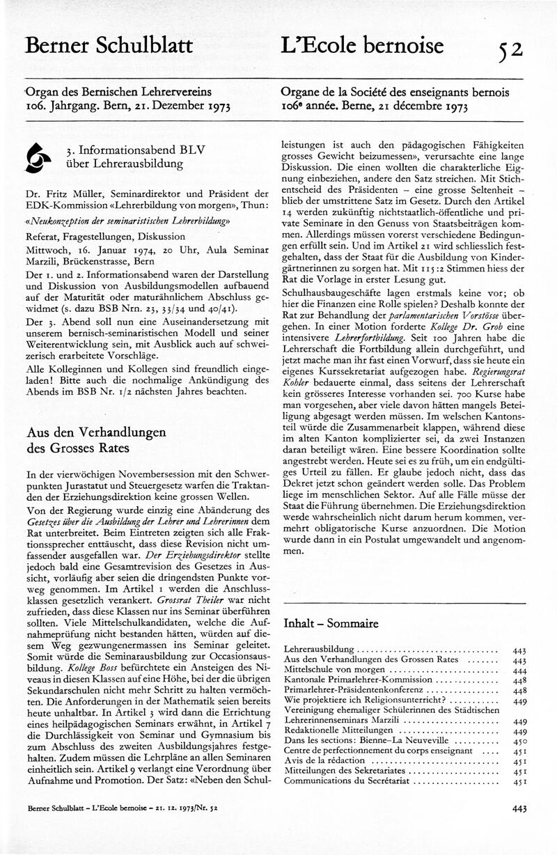 Buchumschlag - Heft 52