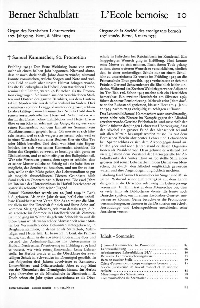 Buchumschlag - Heft 10