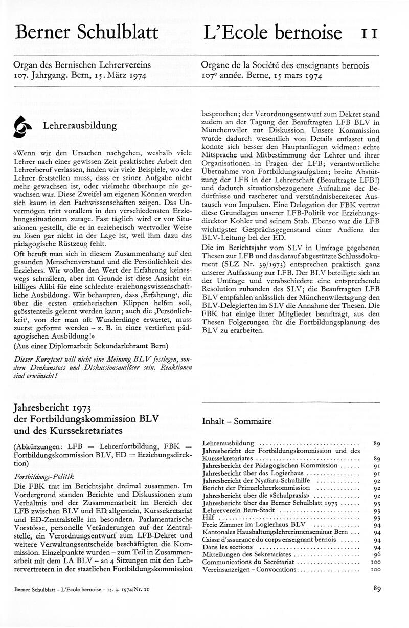 Buchumschlag - Heft 11