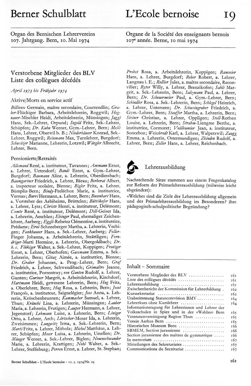 Buchumschlag - Heft 19
