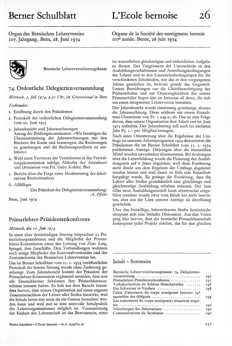 Buchumschlag - Heft 26