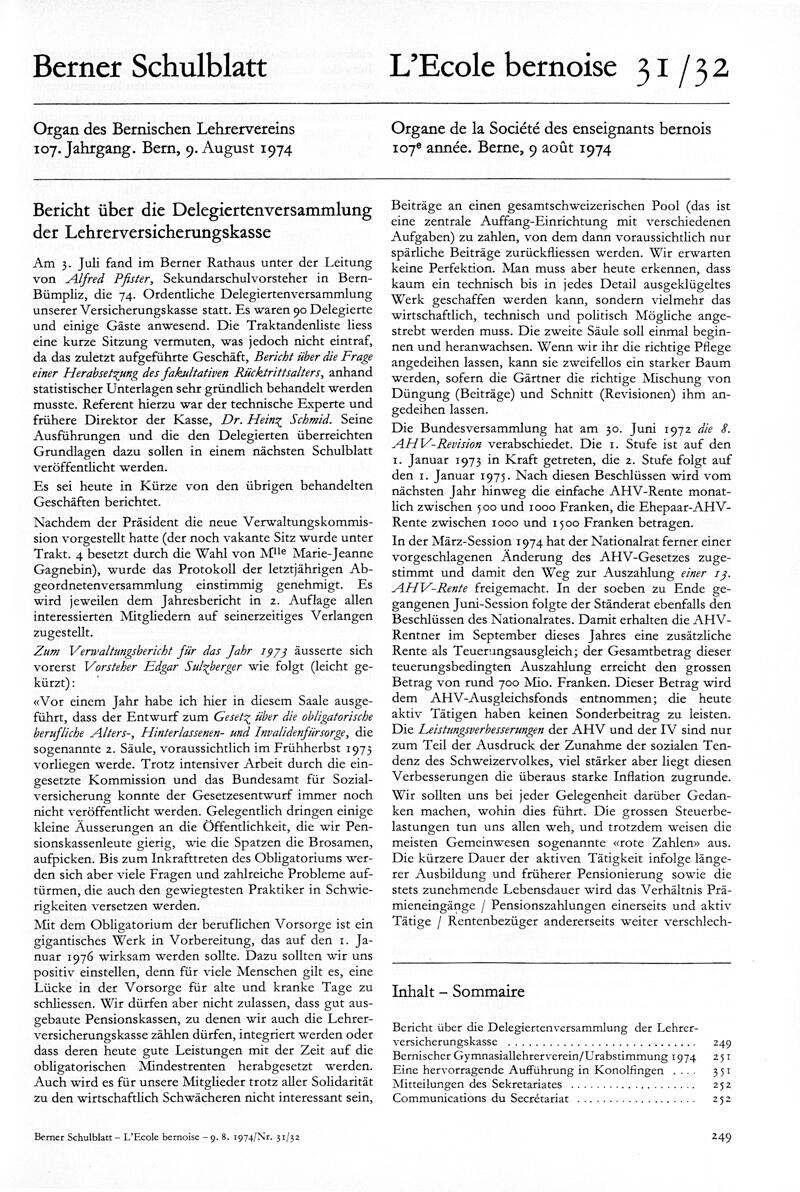 Buchumschlag - Heft 31-32