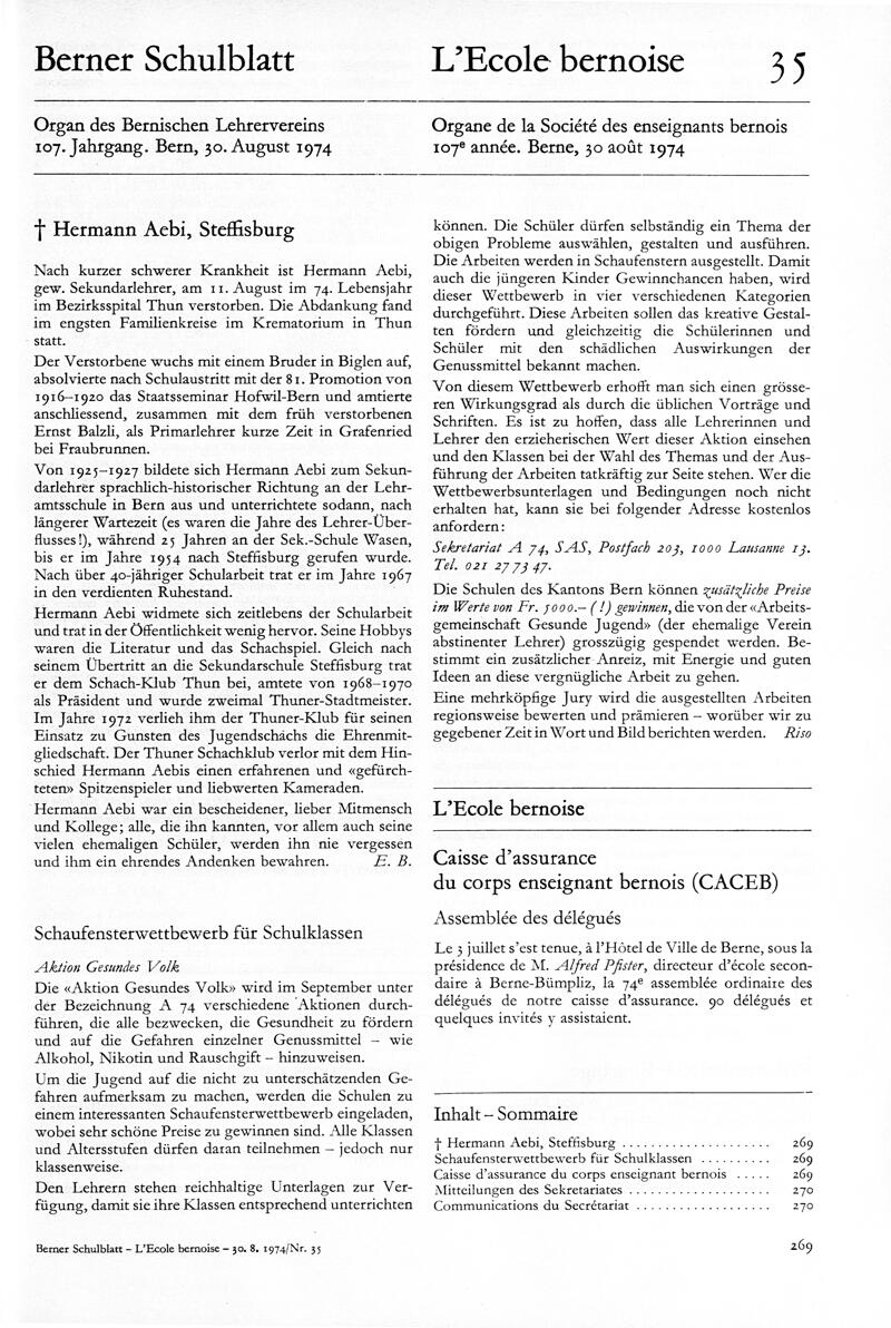 Buchumschlag - Heft 35