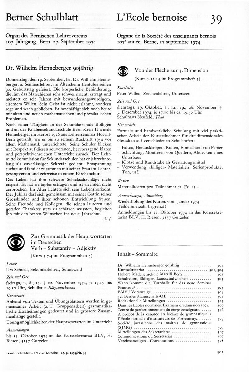 Buchumschlag - Heft 39