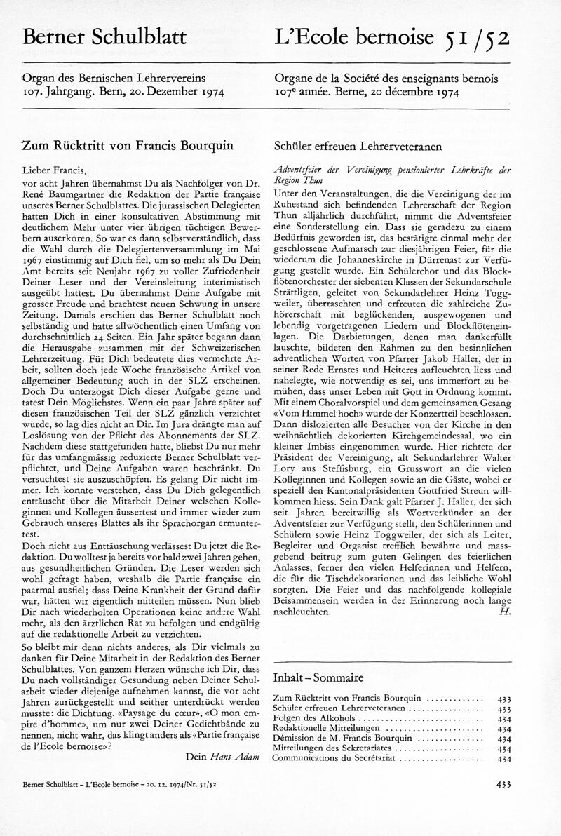 Buchumschlag - Heft 51-52