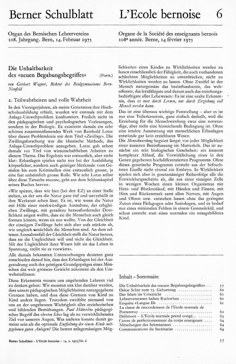 Buchumschlag - Heft 6