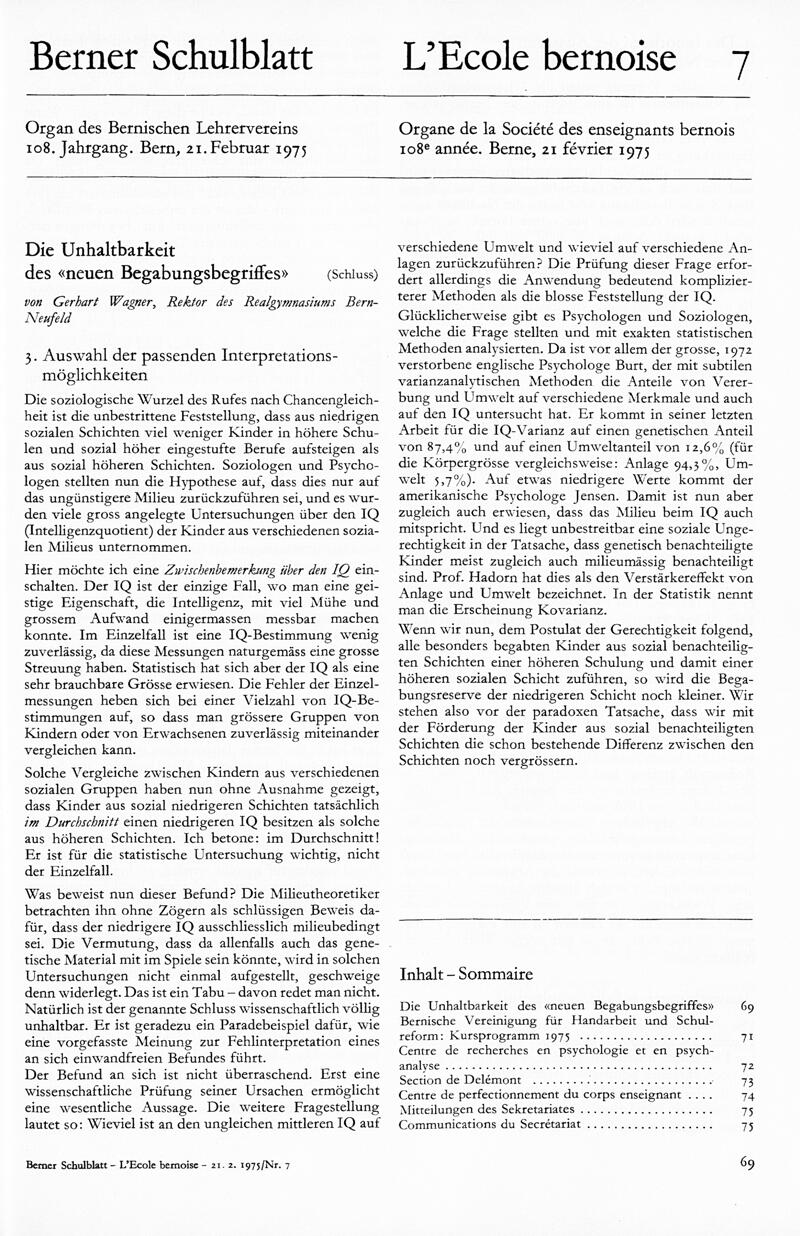 Buchumschlag - Heft 7