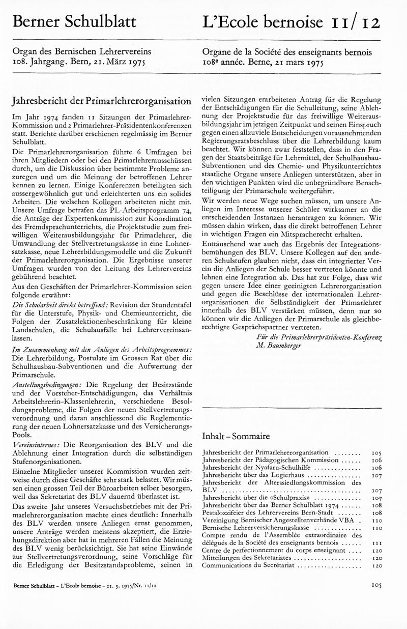 Buchumschlag - Heft 11-12