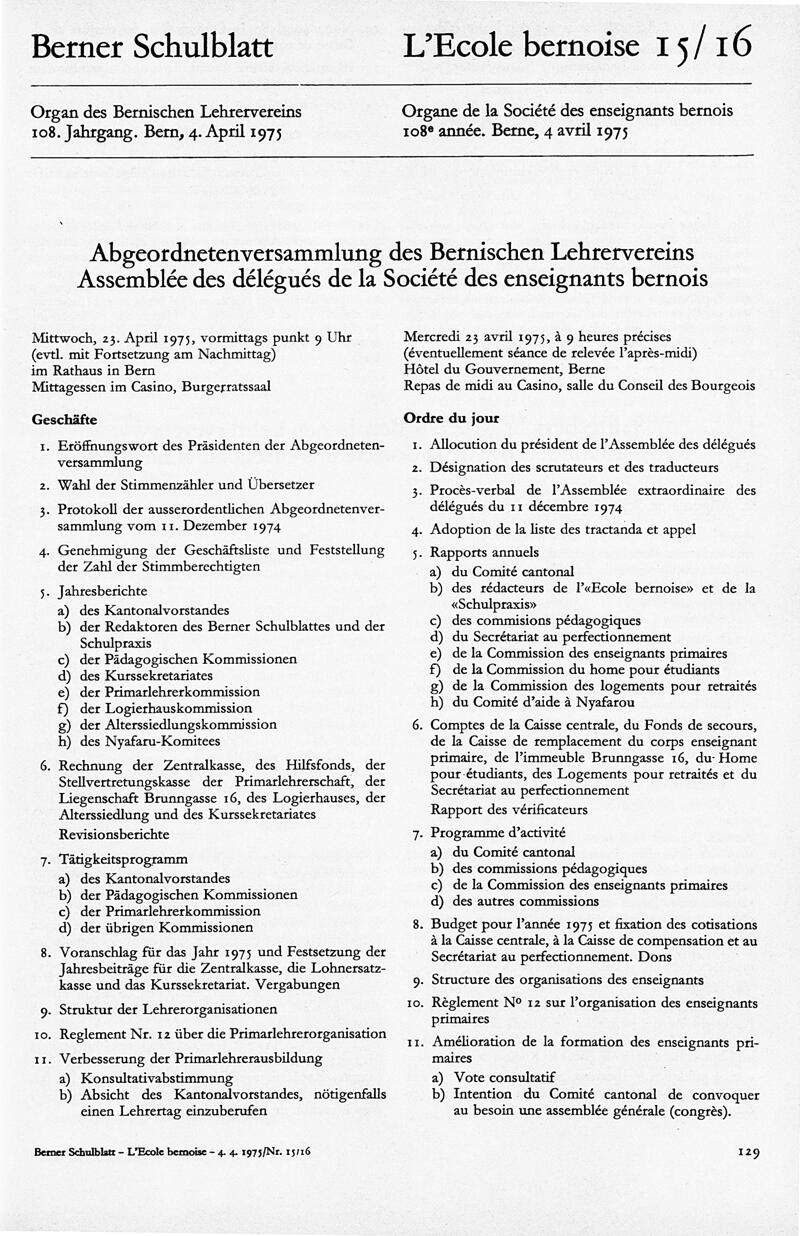 Buchumschlag - Heft 15-16