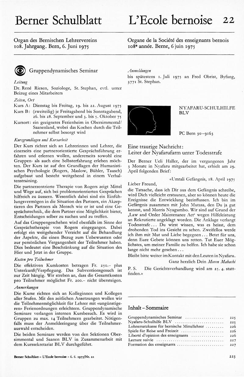 Buchumschlag - Heft 22