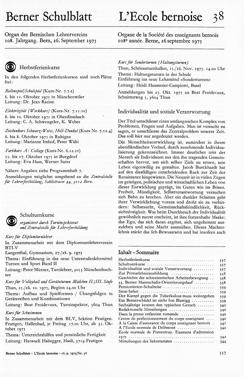 Buchumschlag - Heft 38