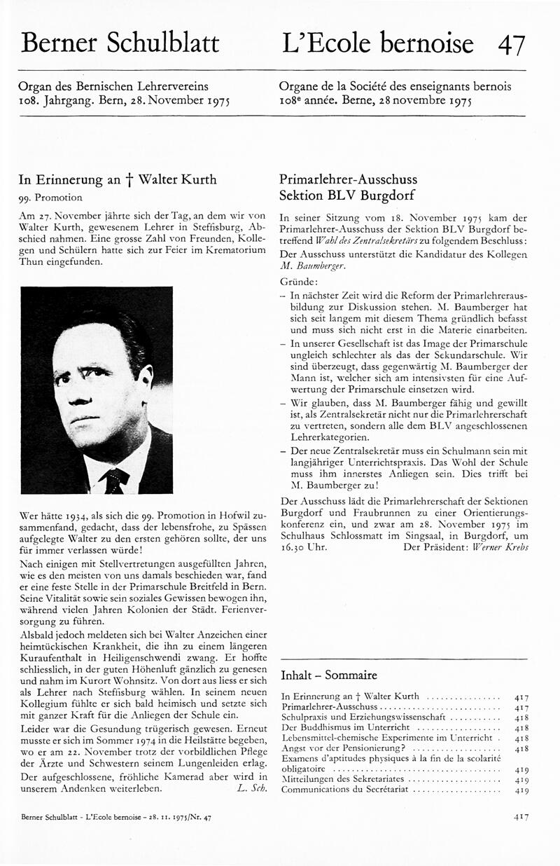 Buchumschlag - Heft 47