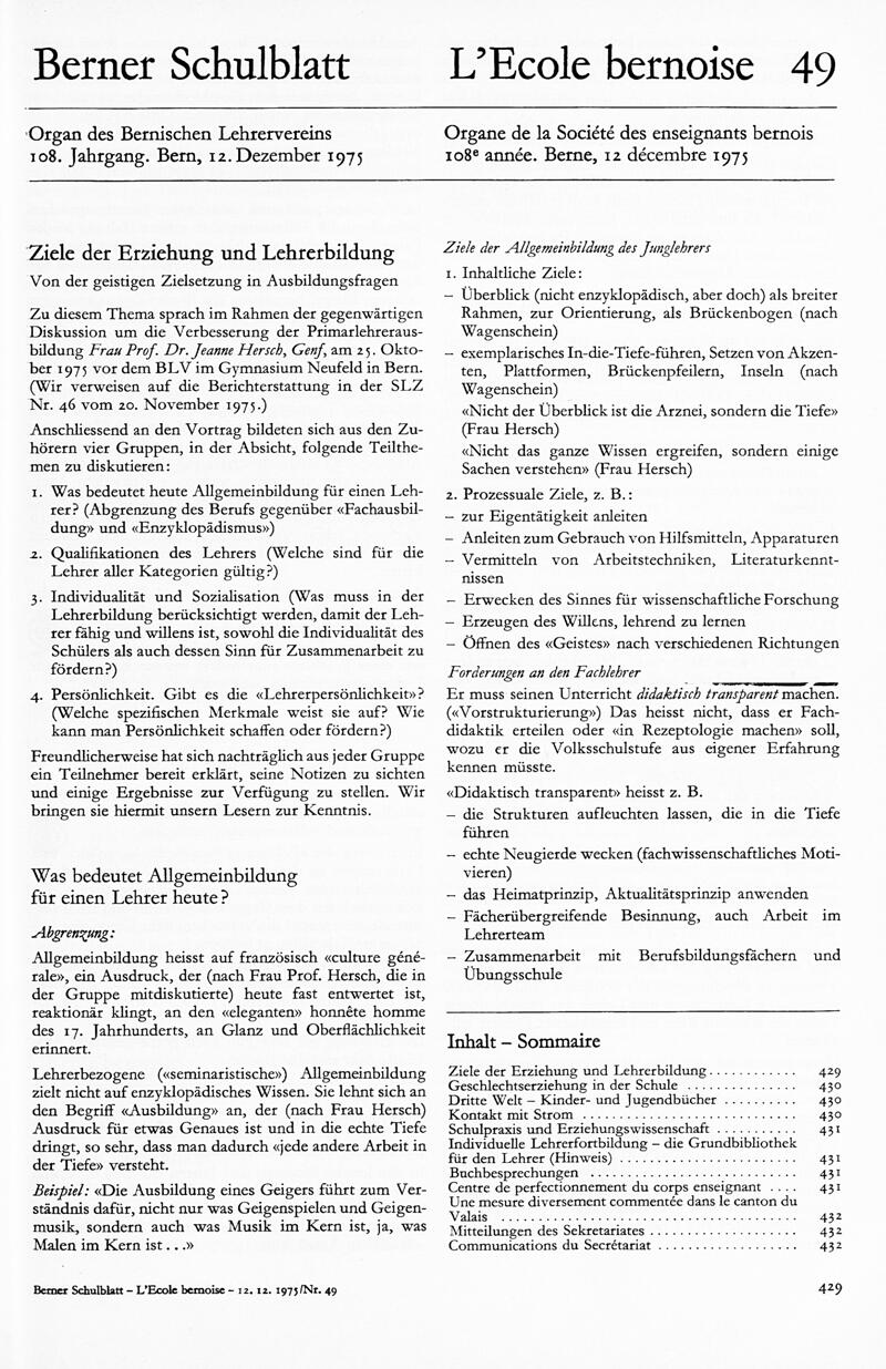 Buchumschlag - Heft 49