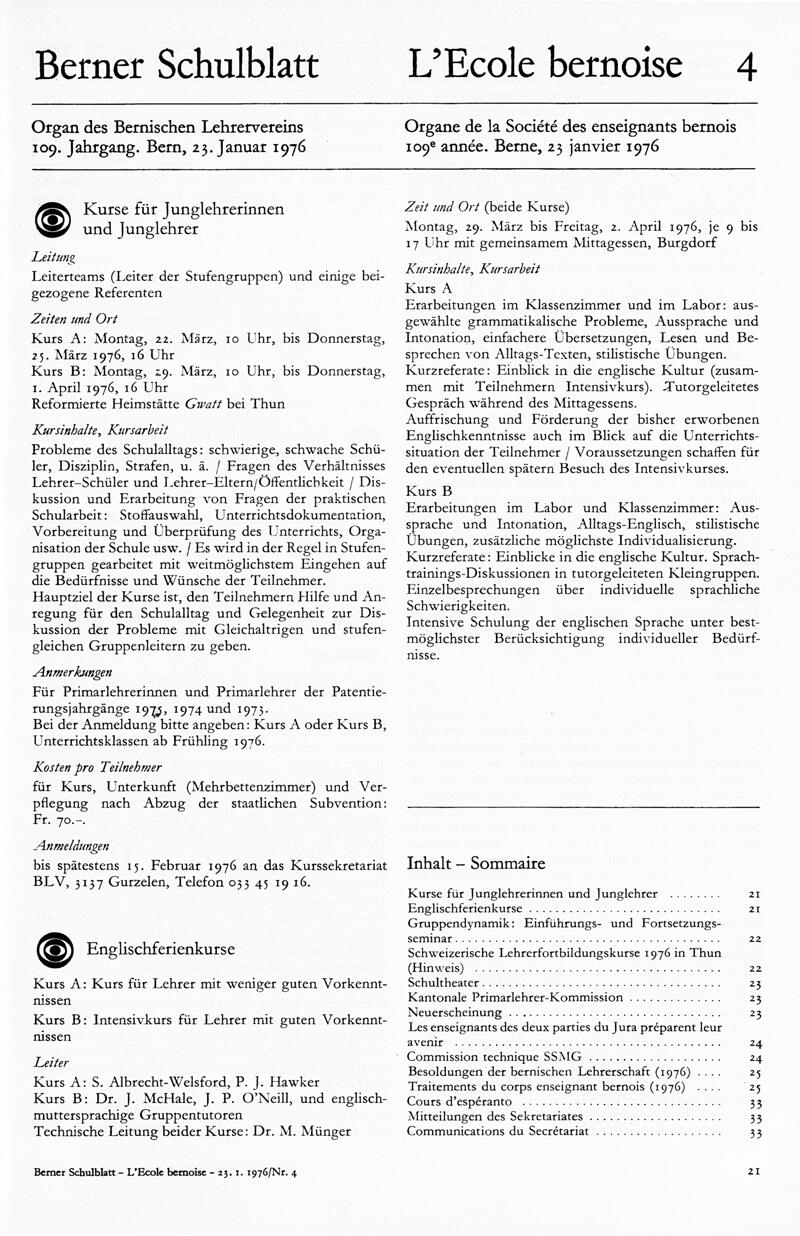 Buchumschlag - Heft 4