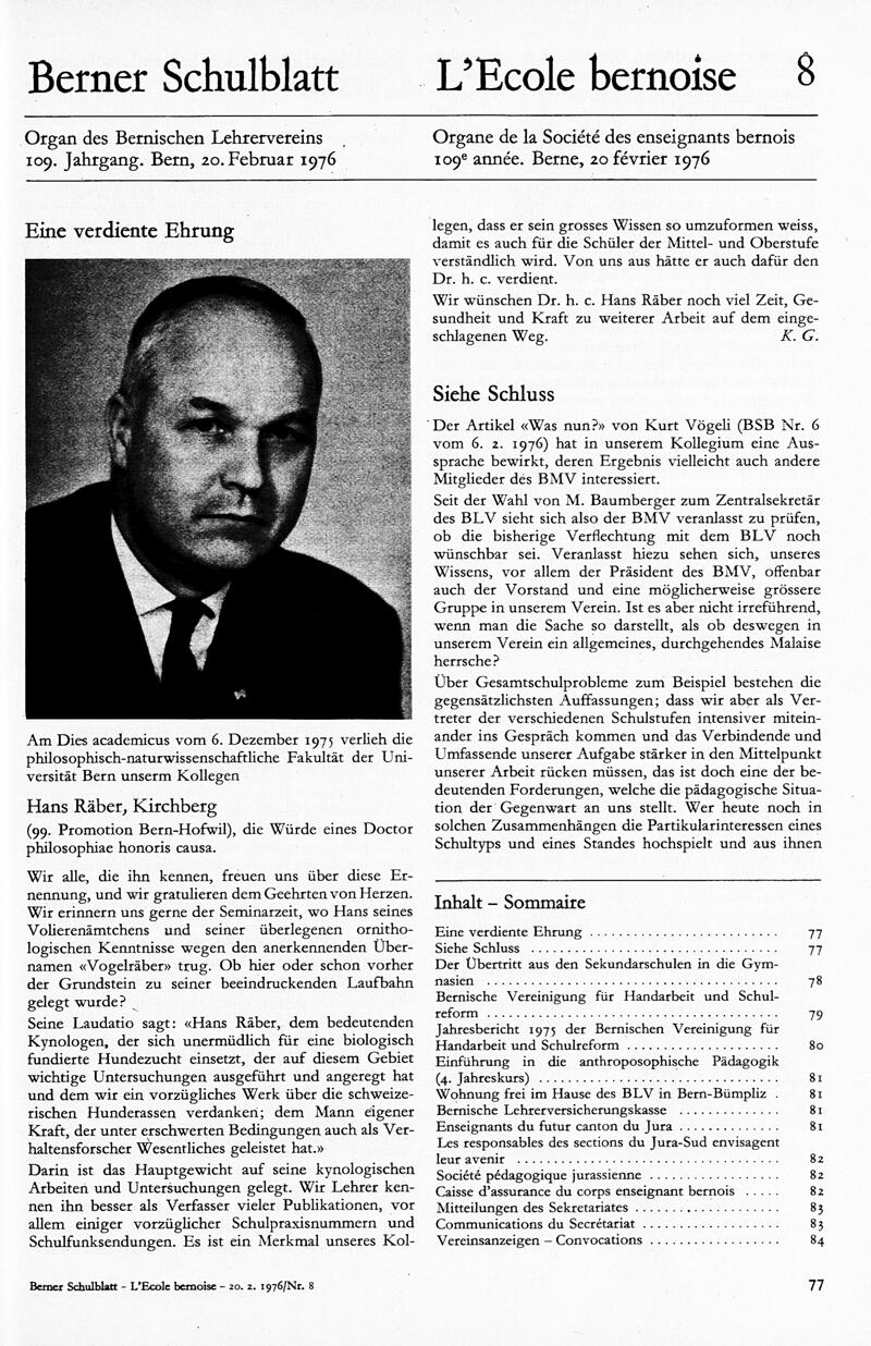 Buchumschlag - Heft 8