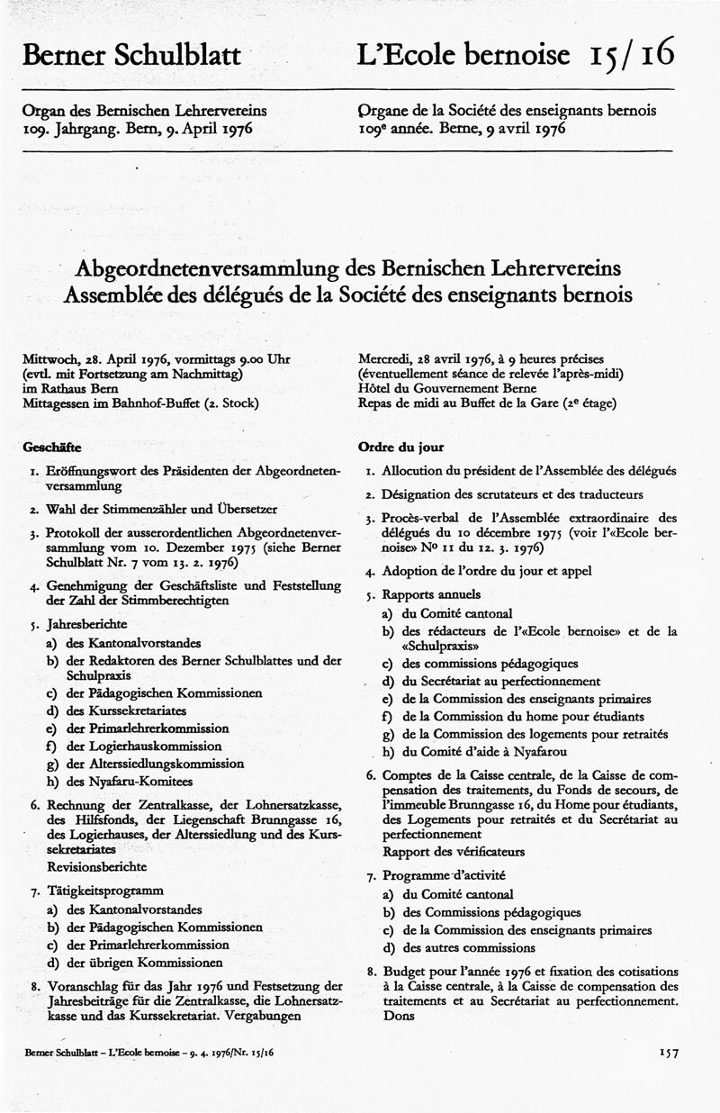 Buchumschlag - Heft 15-16
