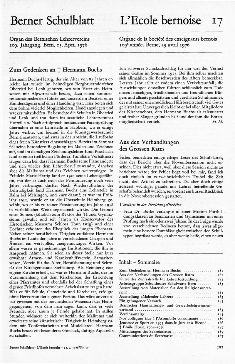 Buchumschlag - Heft 17