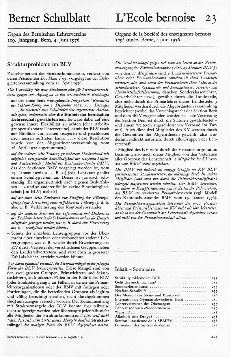 Buchumschlag - Heft 23