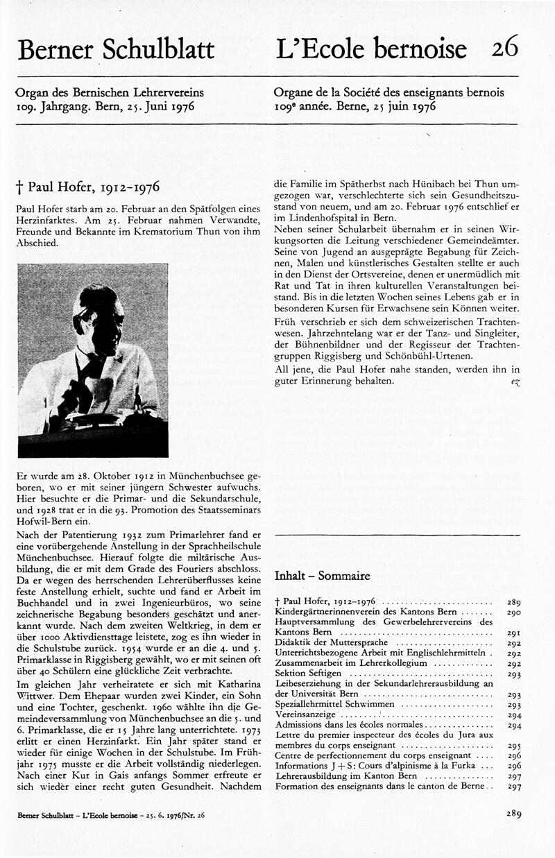 Buchumschlag - Heft 26