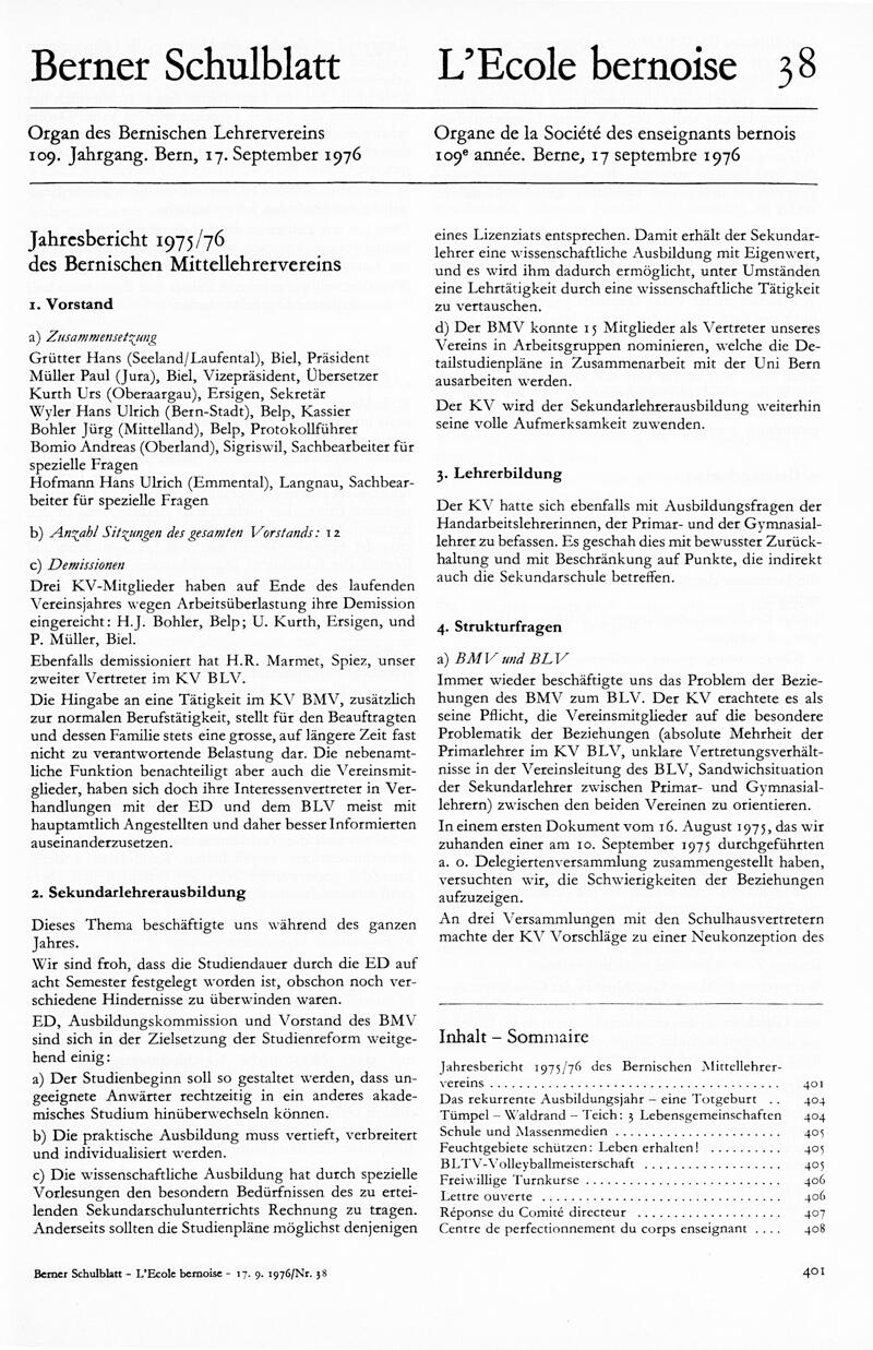 Buchumschlag - Heft 38