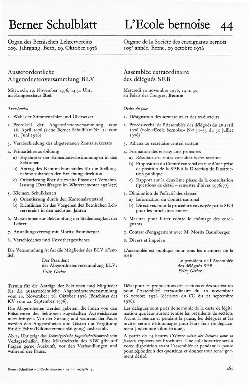 Buchumschlag - Heft 44