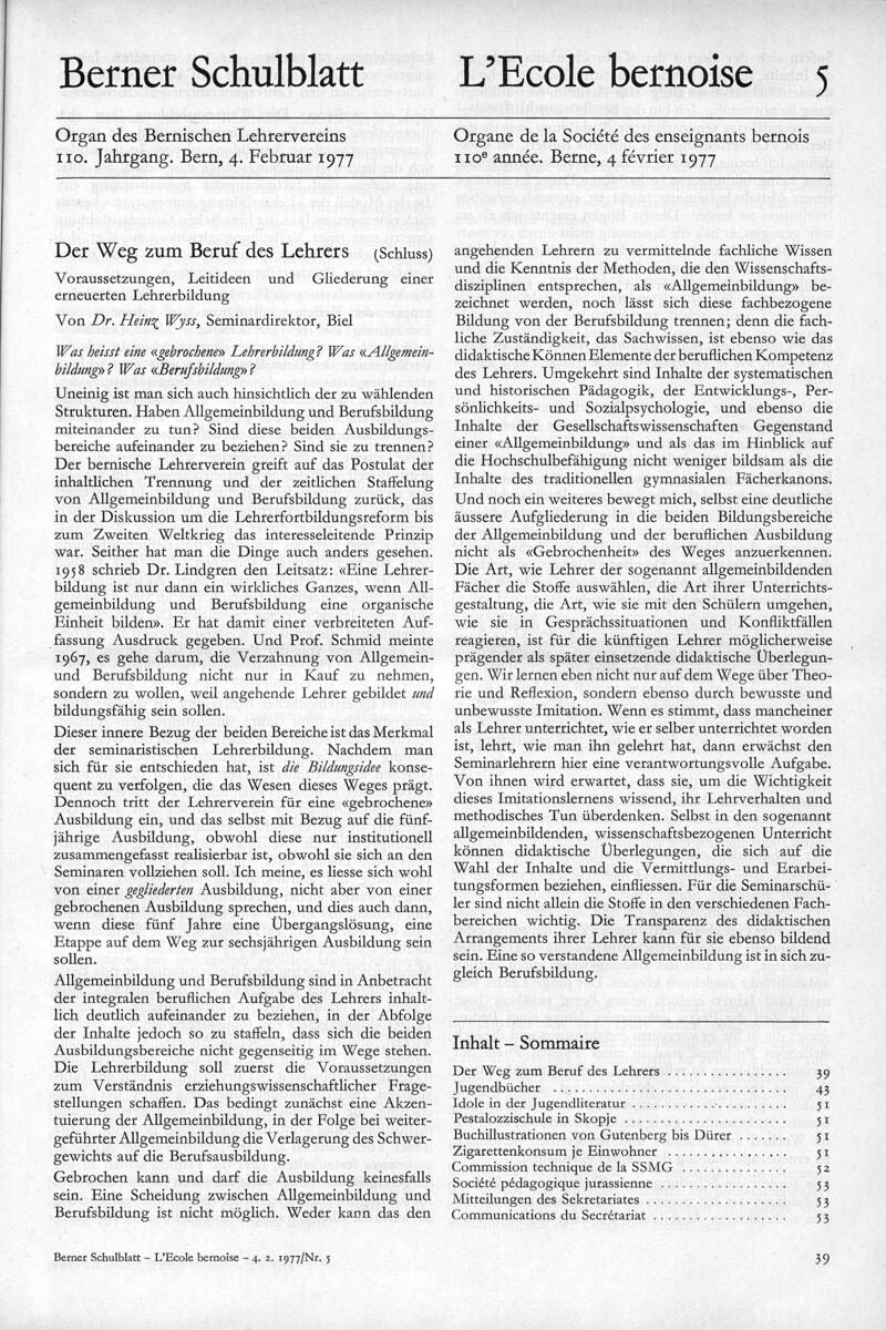 Buchumschlag - Heft 5