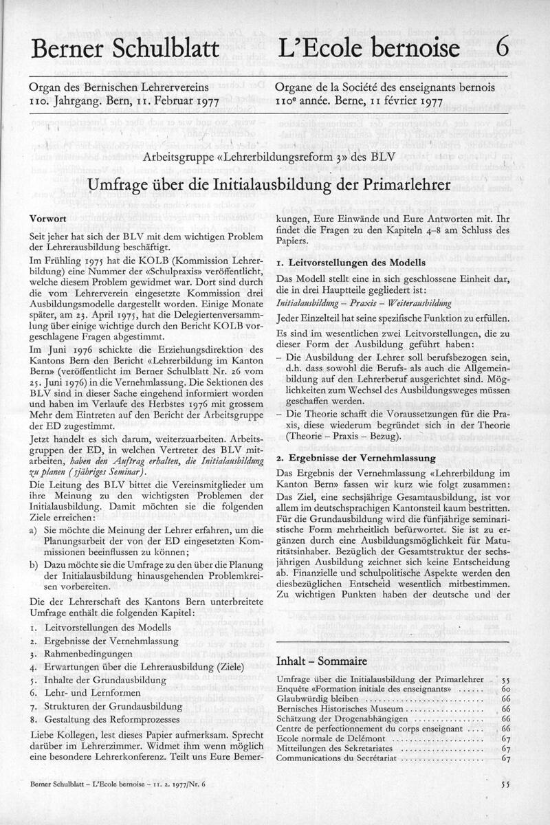 Buchumschlag - Heft 6