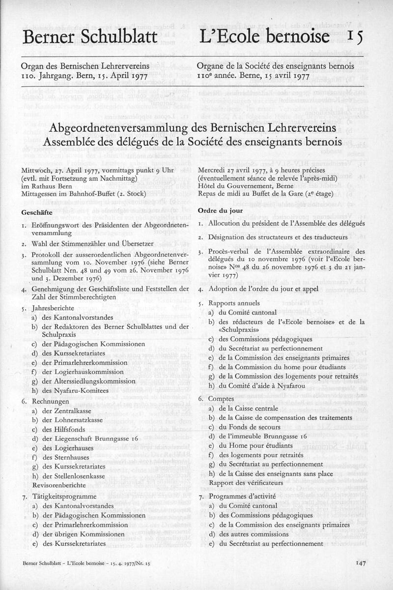 Buchumschlag - Heft 15