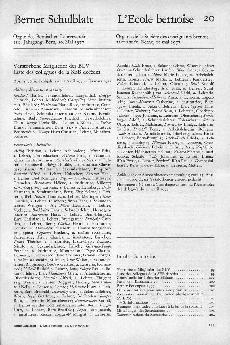 Buchumschlag - Heft 20