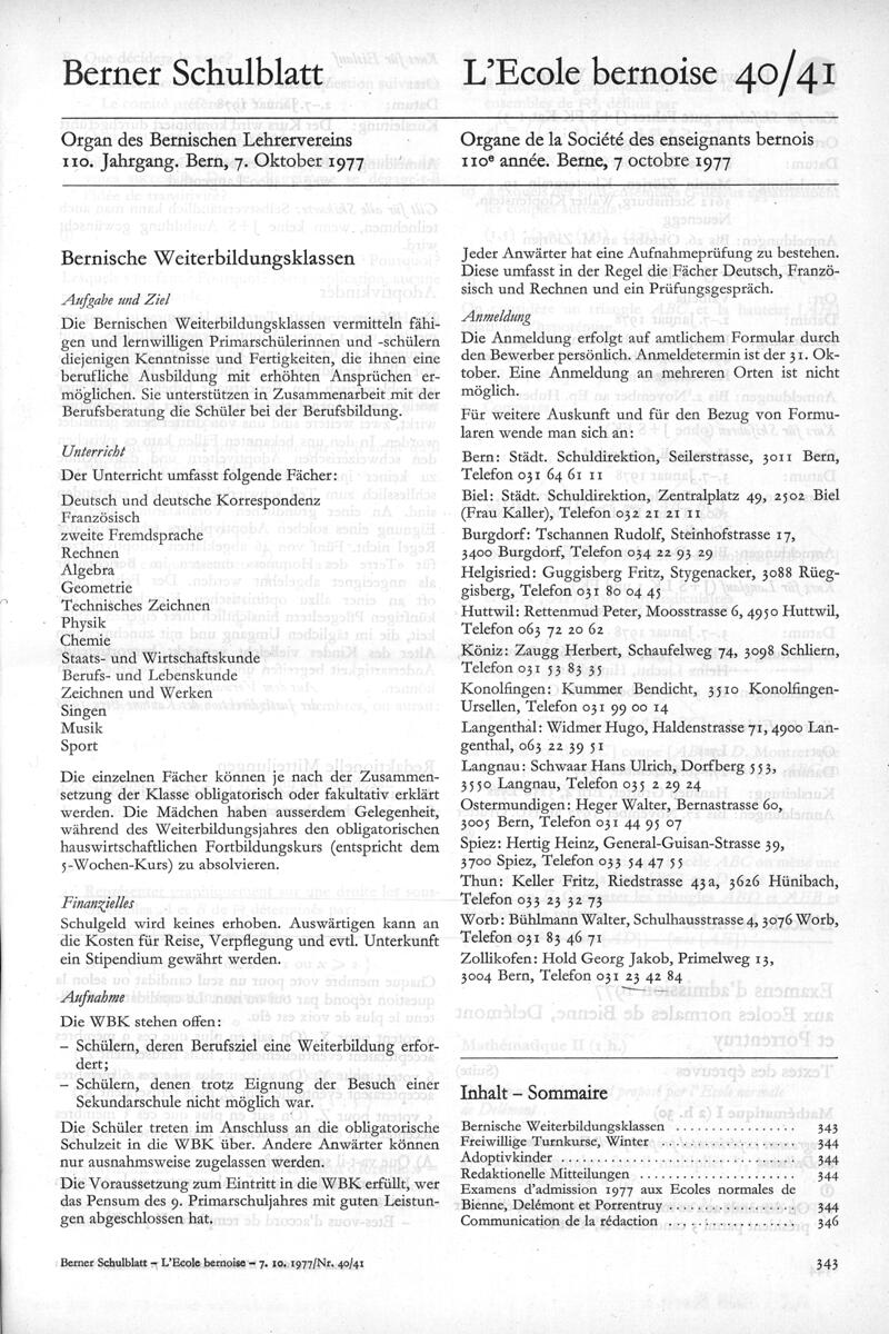 Buchumschlag - Heft 40-41