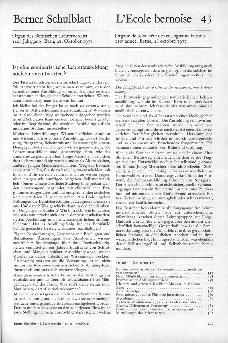 Buchumschlag - Heft 43