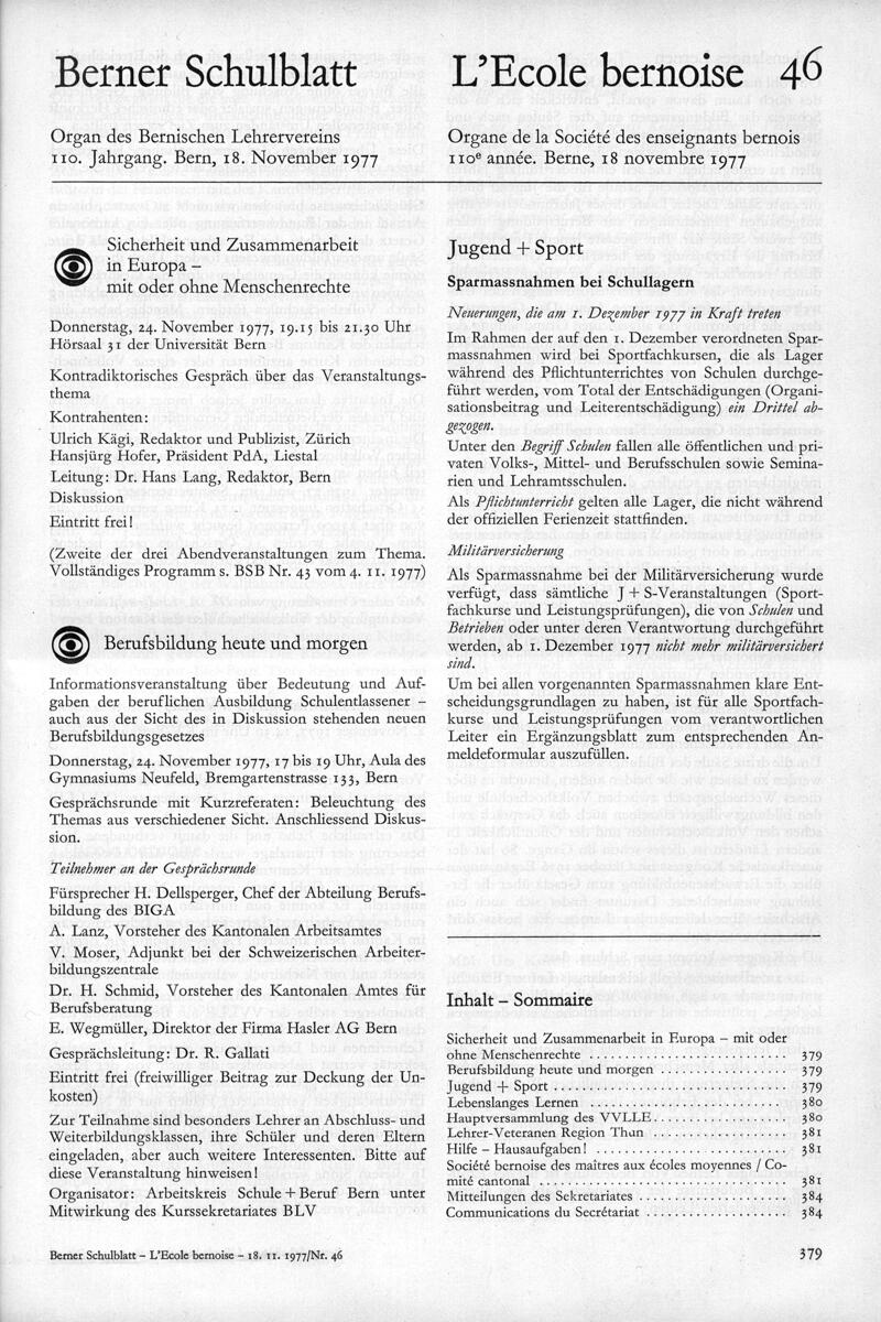 Buchumschlag - Heft 46