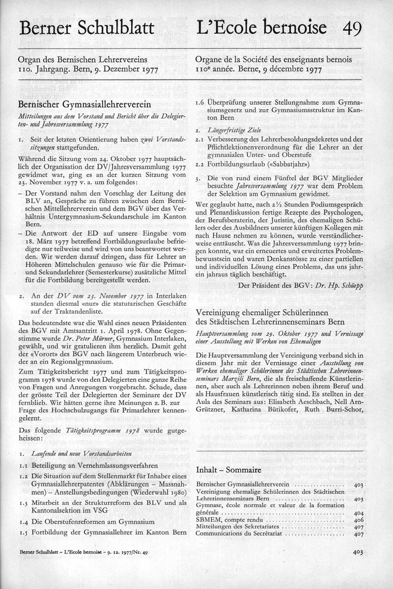 Buchumschlag - Heft 49