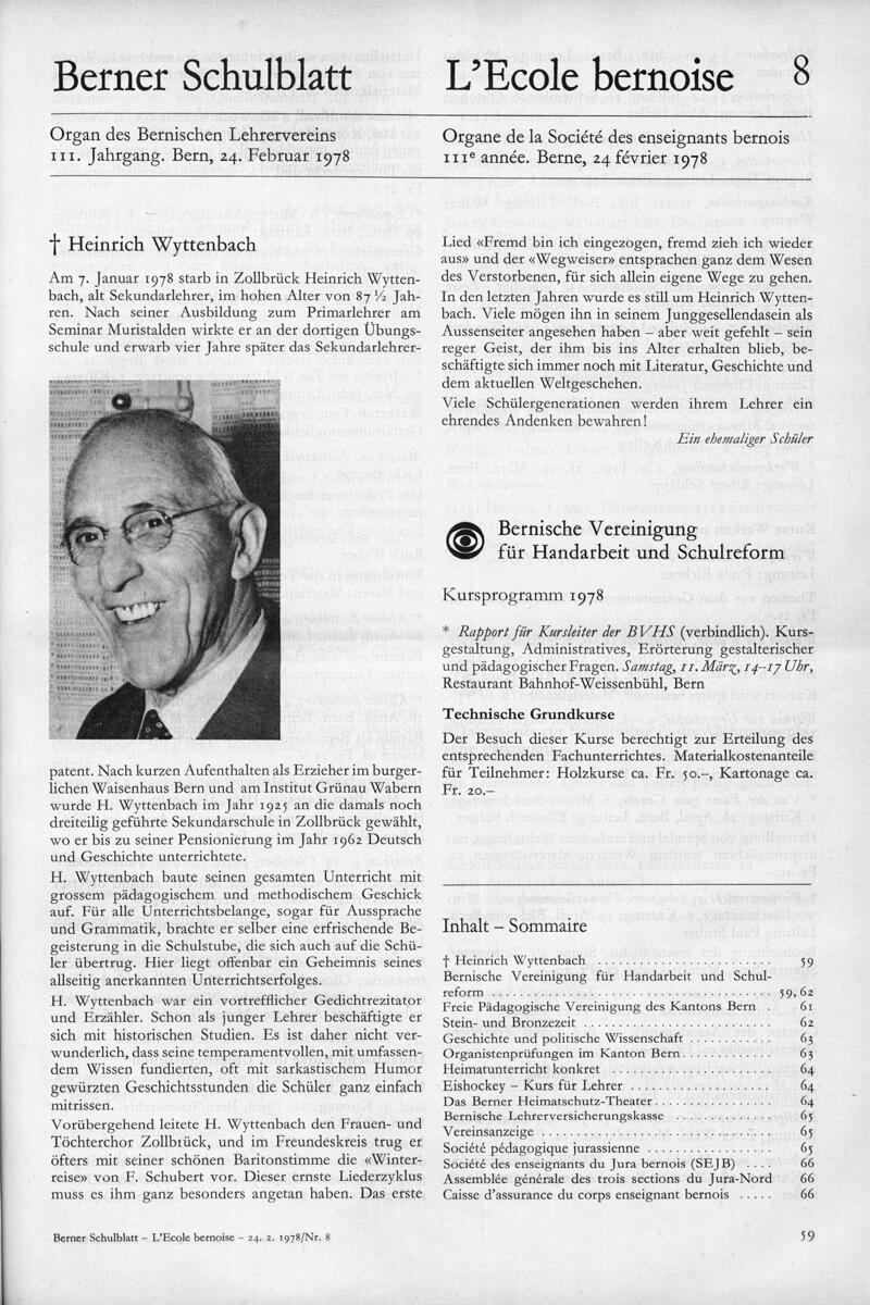 Buchumschlag - Heft 8