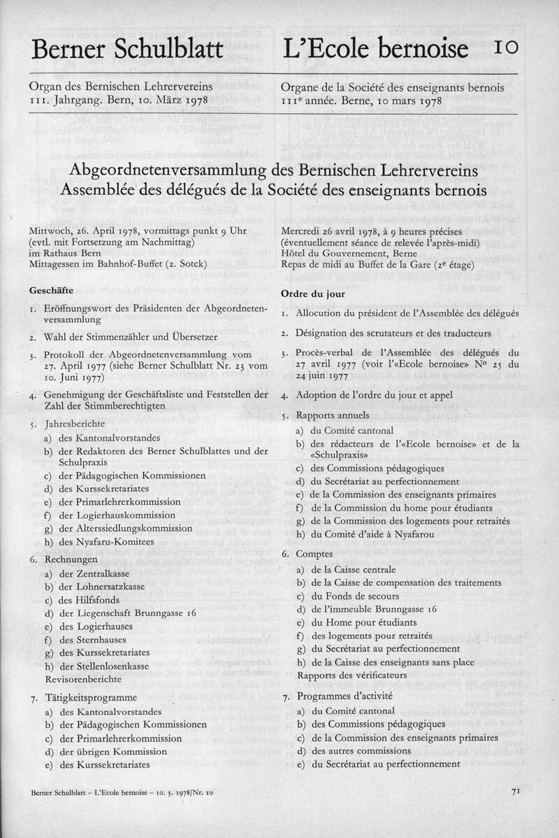 Buchumschlag - Heft 10
