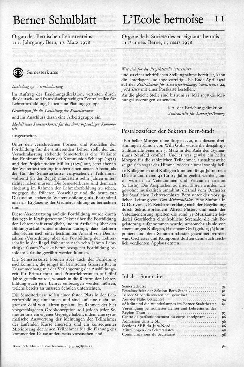 Buchumschlag - Heft 11