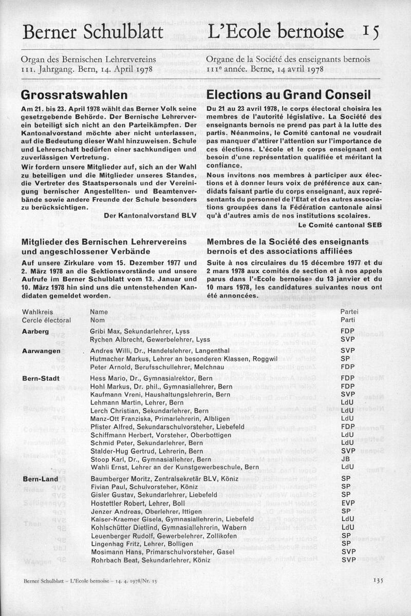 Buchumschlag - Heft 15