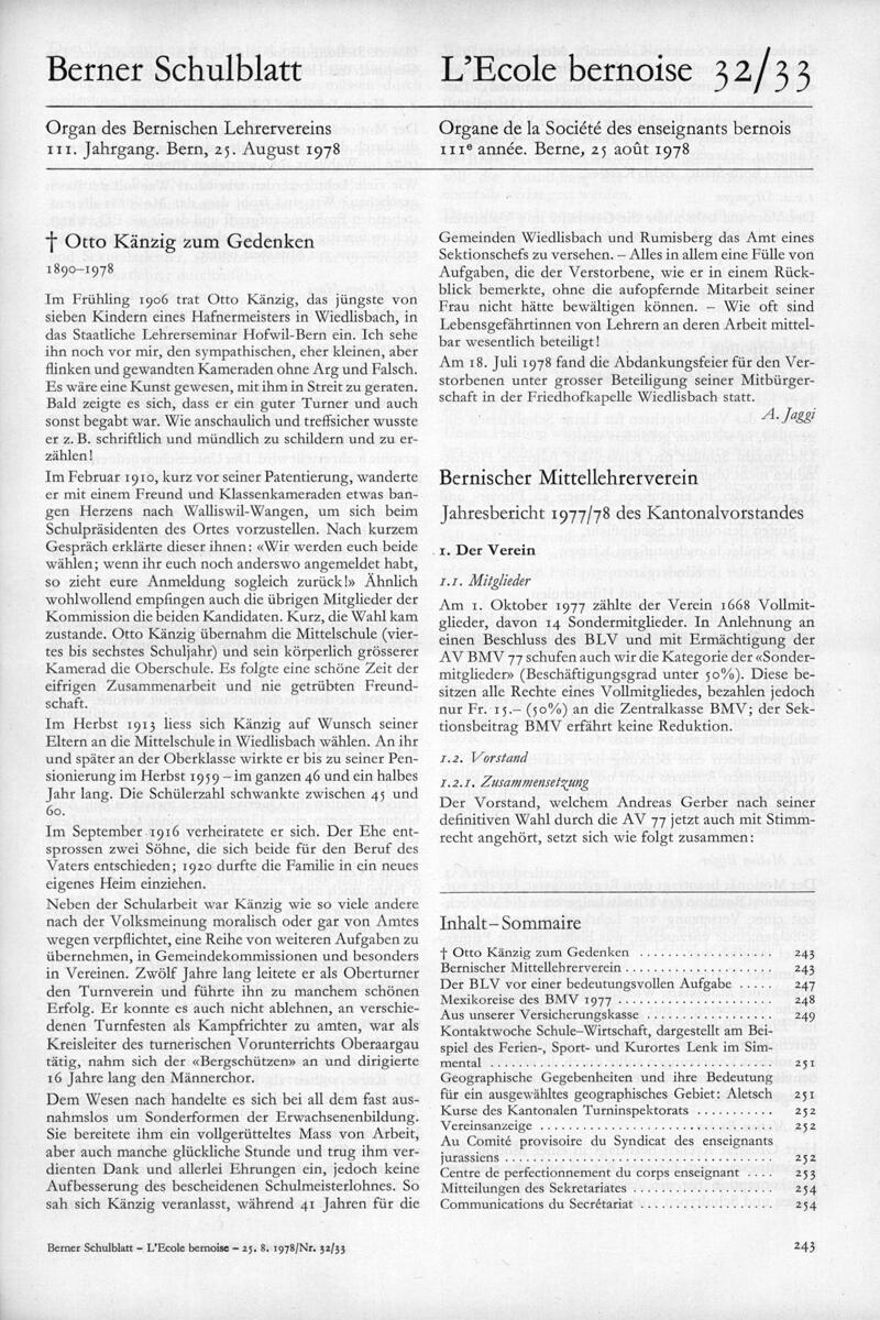 Buchumschlag - Heft 32-33