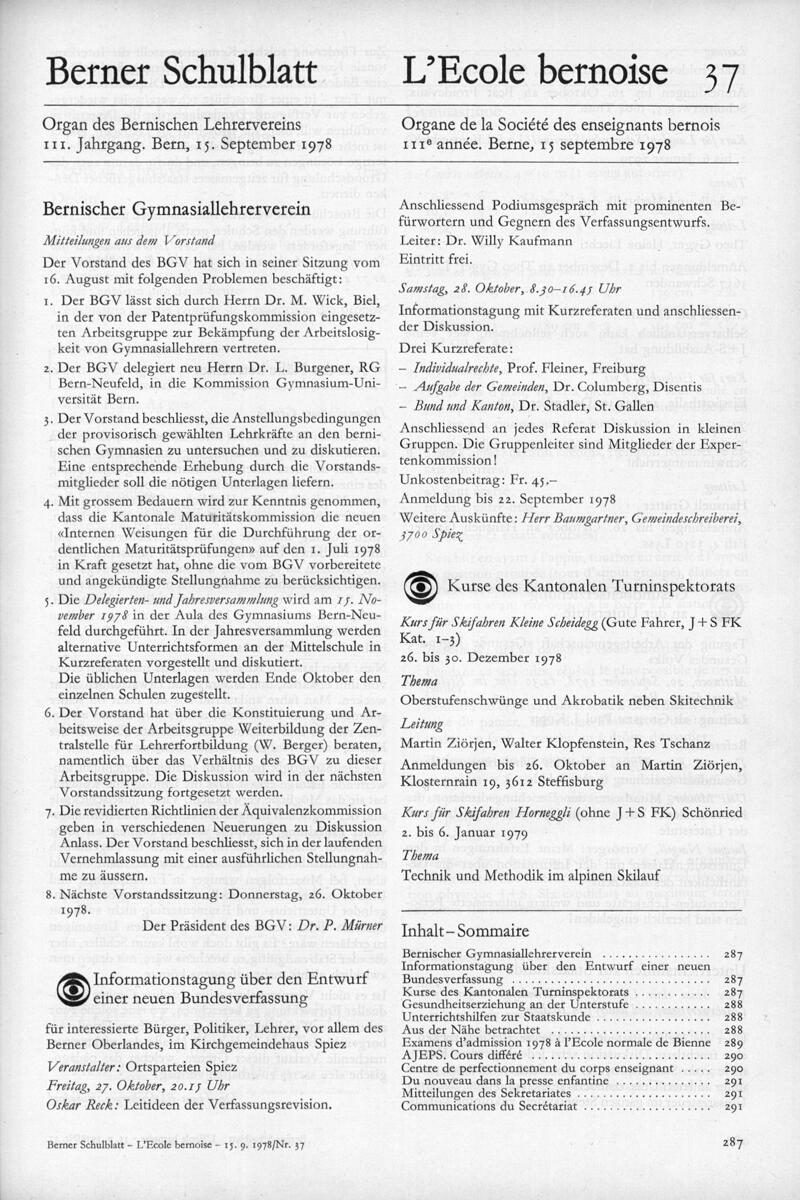 Buchumschlag - Heft 37