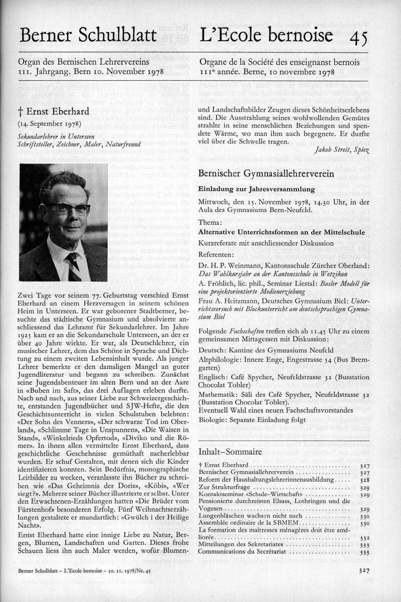 Buchumschlag - Heft 45