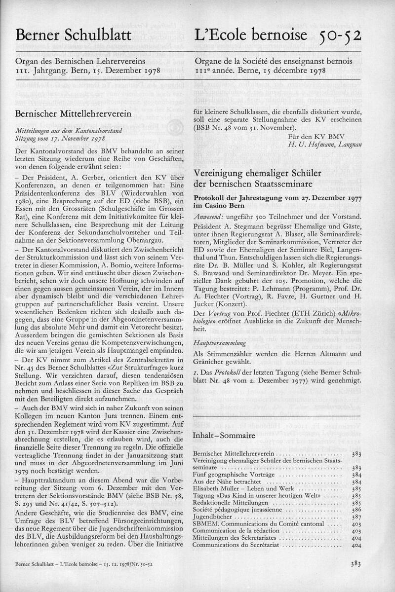 Buchumschlag - Heft 50-52