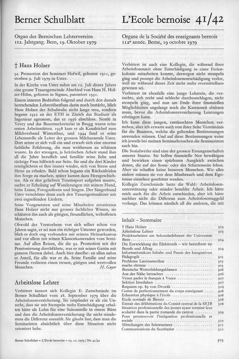 Buchumschlag - Heft 41-42