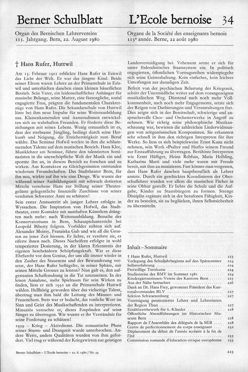 Buchumschlag - Heft 34