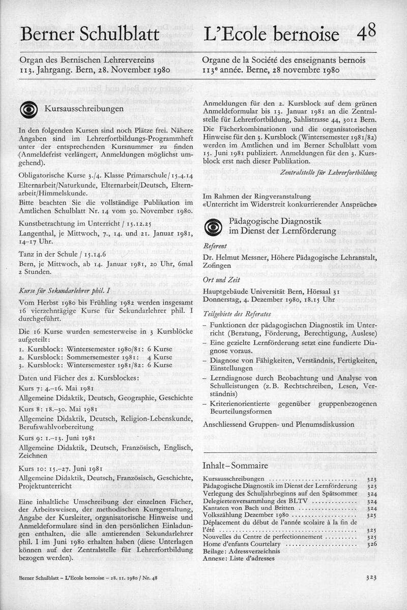 Buchumschlag - Heft 48