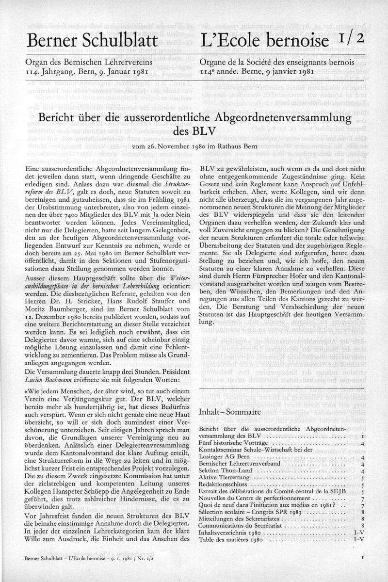 Buchumschlag - Heft 1-2
