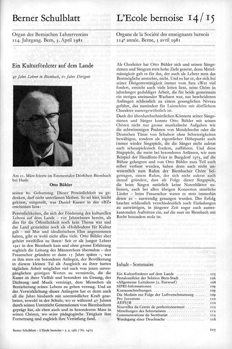 Buchumschlag - Heft 14-15