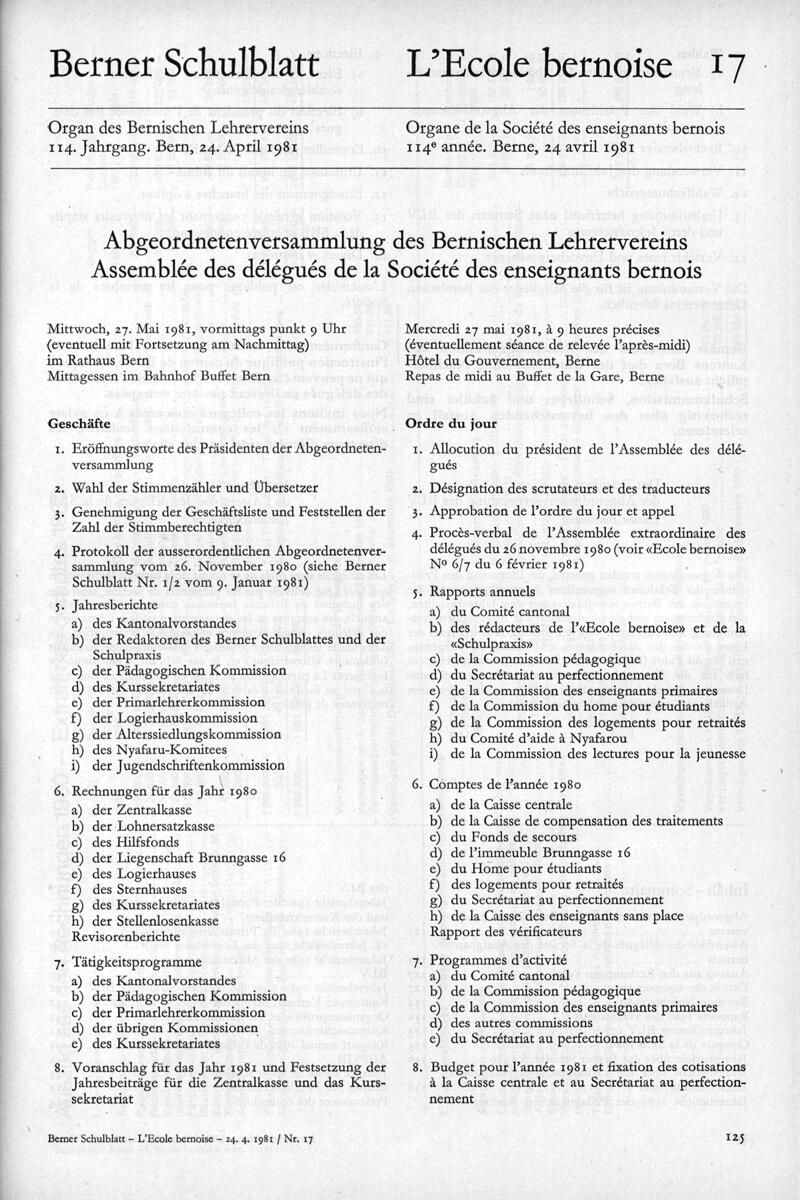 Buchumschlag - Heft 17