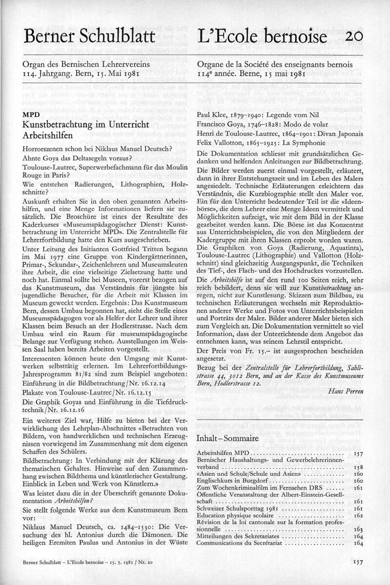 Buchumschlag - Heft 20
