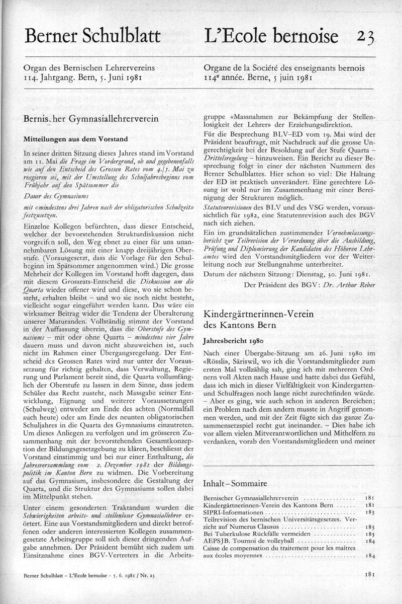 Buchumschlag - Heft 23