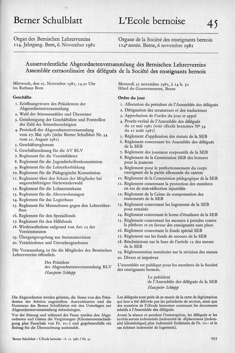 Buchumschlag - Heft 45